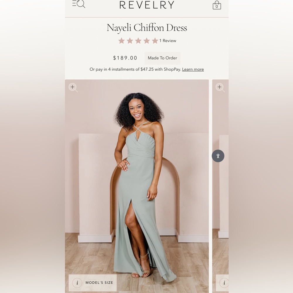 Revelry Bridesmaid Dress